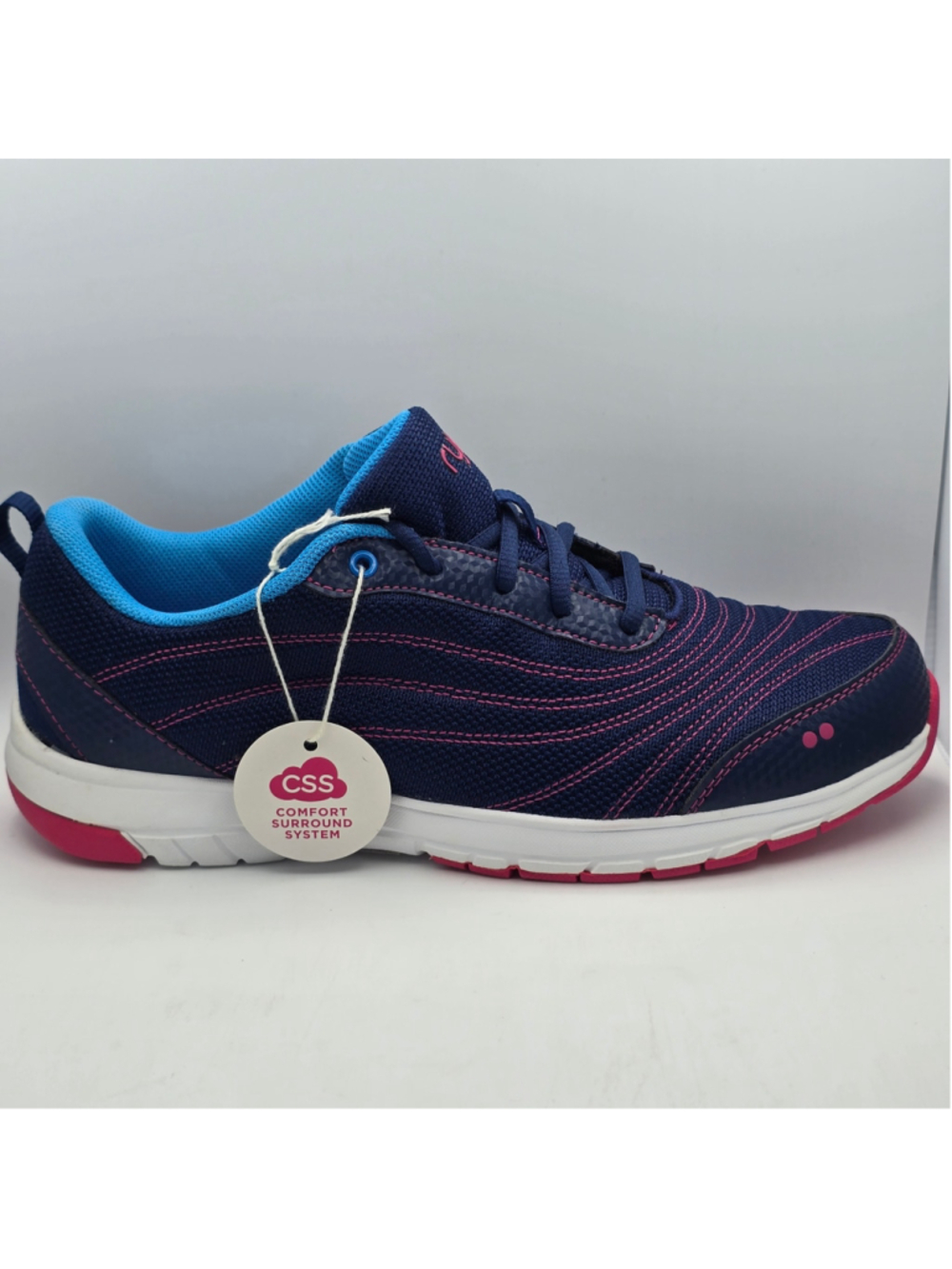 Women's Ryka Athletic Shoes Navy Pink Size 9